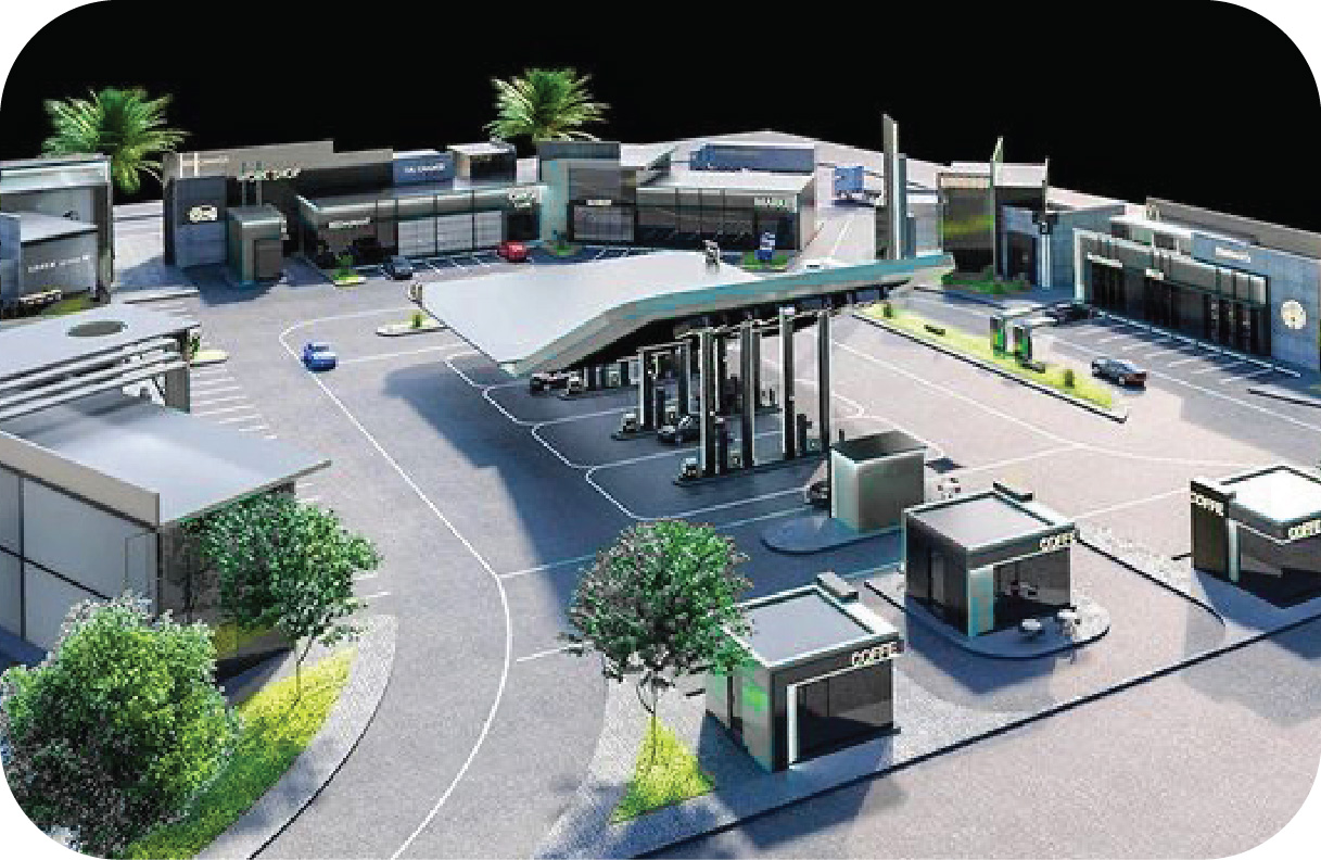 Bãi giữ xe công cộng – Trung tâm đô thị